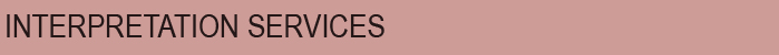 interpretation services